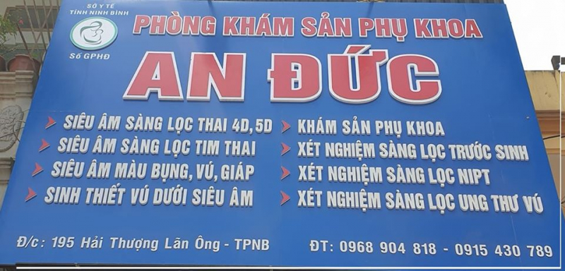 Phòng khám Sản Phụ khoa An Đức